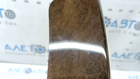 Audi Q5 8R 09-17 center console trim, walnut wood, scratches