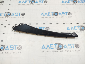 Front bumper trim under headlight, left, Honda Accord 18-20, gloss black