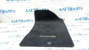 Front right Hyundai Sonata 20-23 interior mat, black, for cleaning
