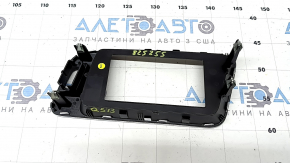 Audi Q5 8R 13-17 dashboard trim, glossy black with chrome, scratches