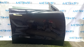 Tesla Model Y 20-25 front right door assembly, black PBSB, laminated glass, dents, scratches