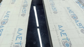 Right rear side door trim for Audi Q5 8R 09-17, glossy black, scratches, broken mount