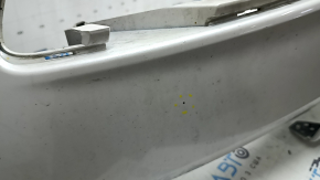 Bare front bumper for a Lincoln MKZ 17-20, without parking sensors and without a tow hook, white, scratches, scuffs, dents