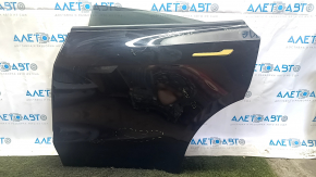 Tesla Model Y 21-25 Black PBSB Rear Left Door Assembly, Scuffs, Scratches