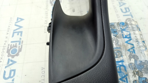 Rear left door panel armrest trim for Audi Q5 8R 09-17 black, scratches