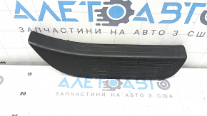 Audi Q5 8R 09-17 black outer rear right door sill trim, scratches, crack