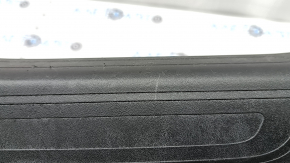 Audi Q5 8R 09-17 black outer rear right door sill trim, scratches, crack