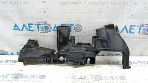 Left radiator deflector for Audi Q5 8R 13-17 2.0T, hybrid, tears