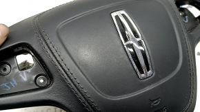 Lincoln MKZ 17-20 driver's steering wheel airbag, black, scratches