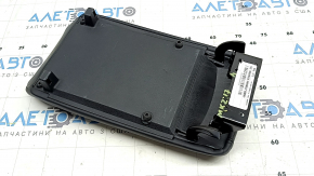 Lincoln MKZ 17-20 center console armrest, black leather, scratches on plastic, torn mounting seals