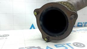 Audi Q5 8R 11-17 2.0T hybrid exhaust pipe, broken studs
