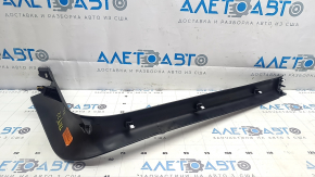 Tesla Model Y 20-25 front left inner door sill trim, black, scratches