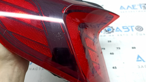 Left outer fender light for Hyundai Sonata 20-22 halogen, scratches