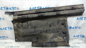 Right underbody protection for Audi Q5 8R 09-17, tears, scuffed