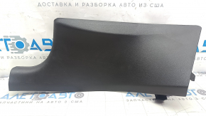Tesla Model Y 20-25 black rear left door sill plate, type 2, scratches