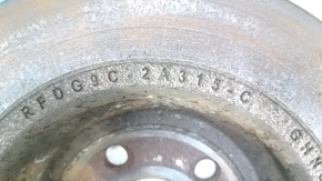 Lincoln MKZ 17-20 rear right brake disc 315/11mm, rusty