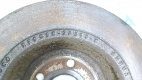 Lincoln MKZ 17-20 315/11mm rear left brake disc, rusty