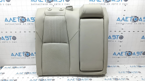 Rear row of seats, 2nd row, upper part, right, Honda Accord 19-22, light gray leather, heated, perforated, for cleaning