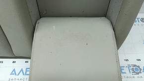 Rear row of seats, 2nd row, upper part, right, Honda Accord 19-22, light gray leather, heated, perforated, for cleaning