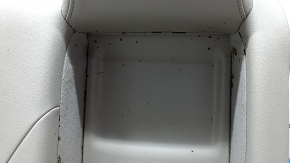 Rear row of seats, 2nd row, upper part, right, Honda Accord 19-22, light gray leather, heated, perforated, for cleaning