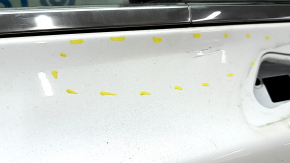 Lincoln MKZ 13-20 front right door assembly, white, keyless, dented
