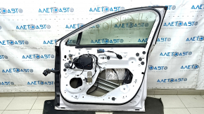 Lincoln MKZ 13-20 front right door assembly, white, keyless, dented