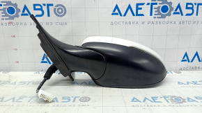 Left side mirror assembly for Honda Accord 18-22, 8 pins, BSM, heated, turn signal, white, sand