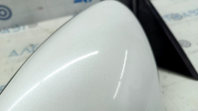 Left side mirror assembly for Honda Accord 18-22, 8 pins, BSM, heated, turn signal, white, sand