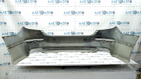 Bare rear bumper for Honda Accord 18-22 with parking sensors, white, dents, scratches, crack in mount