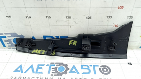 Lincoln MKZ 17-20 black front pillar trim, right center