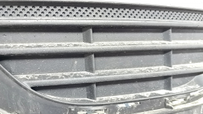 Right front bumper grille for Lincoln MKZ 2017-2020, hybrid, sand, dented mountings
