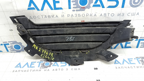 Right front bumper grille for Lincoln MKZ 2017-2020, hybrid, sand, dented mountings