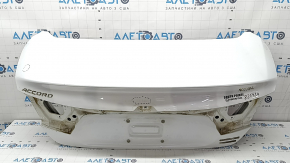 Honda Accord 18-22 trunk lid, white, NH-883P, dents