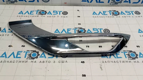 Mitsubishi Outlander 22-25 chrome front bumper molding, lower left, under fog lights