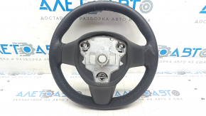 Tesla Model Y 20-25 steering wheel, black leather, heated, ready for re-upholstery