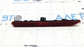 Lincoln MKZ 13-20 rear bumper reflector, left side, clearance light, crack in mount, oxidation of the connector, contact with water, working