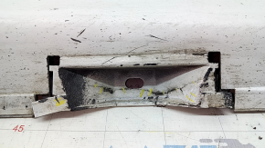 Right side sill for Honda Accord 18-22 with chrome, white, scratches, broken fasteners, crack