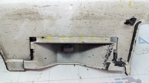 Left side sill for Honda Accord 18-22 with chrome, white, scratches, cracks, broken mount