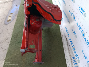 Front right quarter Ford Escape MK3 17-19 rest, orange, with central pillar