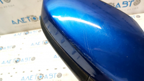 Side mirror right Ford Fusion mk5 19-20 5 pins, heated, BSM, blue