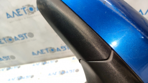 Side mirror right Ford Fusion mk5 19-20 5 pins, heated, BSM, blue