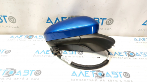 Side mirror right Ford Fusion mk5 19-20 5 pins, heated, BSM, blue
