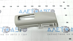 Honda Accord 18-22 lower left dashboard trim, light gray, for projection