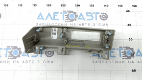 Honda Accord 18-22 lower left dashboard trim, light gray, for projection