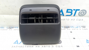 Tesla Model Y 20-25 center console air vent, black with graphite, scratches