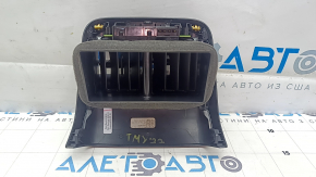 Tesla Model Y 20-25 center console air vent, black with graphite, scratches
