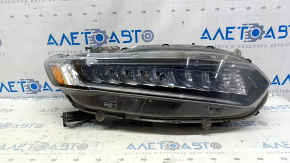 Right front headlight, bare, Honda Accord 18-22 Touring, hybrid, sand