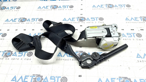 Lincoln MKZ 17-20 Driver's Seat Belt with Pretensioner and Squib, Black, Blown