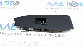 Lincoln MKZ 17-20 rear right window control trim, black, textured