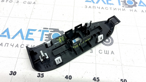 Lincoln MKZ 17-20 rear right window control trim, black, textured